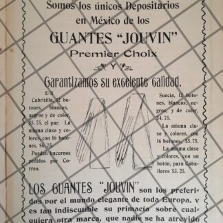 CARTEL ANTIGUO EL PALACIO DE HIERRO 1907 -84