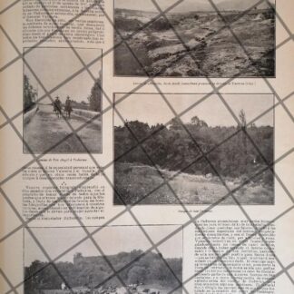 AFICHE ANTIGUO 1907 CAMINO SAN ANGEL A PADIERNA EN 1847