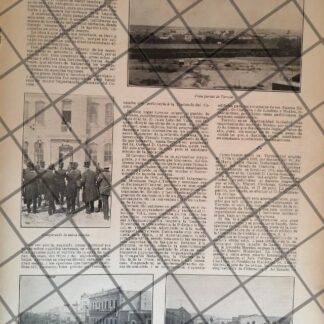 AFICHE ANTIGUO LA CIUDAD DE TORREON Y SUS OBRAS 1907