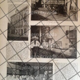 CARTEL ANTIGUO ALMACENES GARCIA HERMANOS TORREON 1907