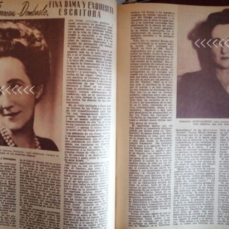 AFICHE ANTIGUO MANHA GORREAU DOMBASLE 1944