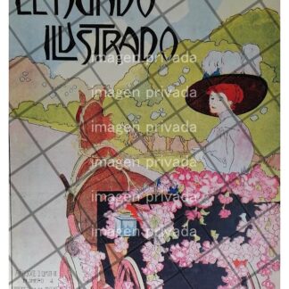 PORTADA ANTIGUA ARTISTICA DE ANTONIO GEDOVIUS 1910 M22