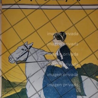 PORTADA ANTIGUA ARTISTICA DE ANTONIO GEDOVIUS 1910 M29