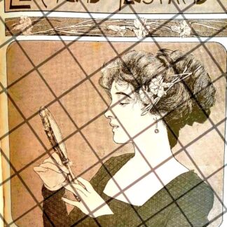 PORTADA ANTIGUA ARTISTICA ART NOVEAU 1910 -JL17