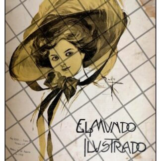 PORTADA ANTIGUA ARTISTICA DE RAFAEL LILLO 1910 -A21