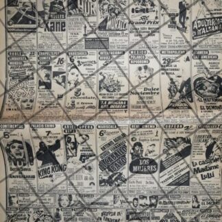 CARTELERA DE CINE VINTAGE 31 ENERO 1969 V