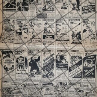 CARTELERA DE CINE RETRO 17 ENERO 1969 V