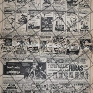 CARTELERA DE CINE RETRO 2 AGOSTO 1969