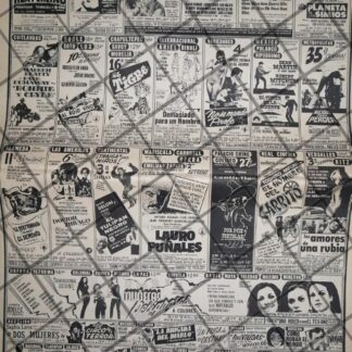 CARTELERA DE CINE RETRO 15 marzo 1969