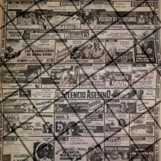 CARTELERA DE CINE RETRO DE MONTERREY 1984