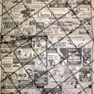 CARTELERA DE CINE RETRO MONTERREY 1984 MOTEL Y OTRAS