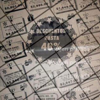 CARTEL PUBLICITARIO RETRO MONTERREY. BOUTIQUE CASA ROY 1984