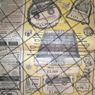 CARTEL RETRO FABRICANTES ASOCIADOS DEL NORTE / Y OTRAS 1984