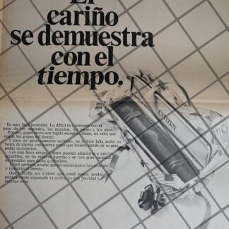 PUBLICIDAD RETRO CITIZEN DE MEXICO S.A 1969 T. POSTER