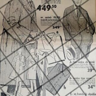 PUBLICIDAD RETRO TIENDA SALINAS Y ROCHA 1964 /12