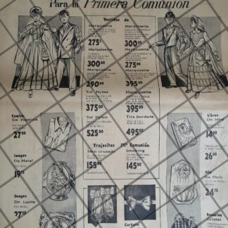 PUBLICIDAD RETRO TIENDA LIVERPOOL 1954 /98 T. POSTER