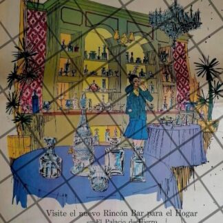 PUBLICIDAD RETRO EL PALACIO DE HIERRO 1969 /133 TAM POSTER