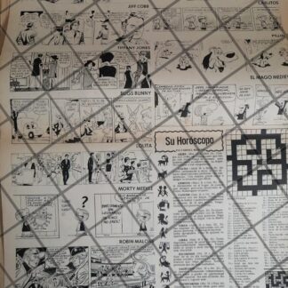 TIRA COMICA RETRO 30 MAYO 1969 TAM. POSTER RV