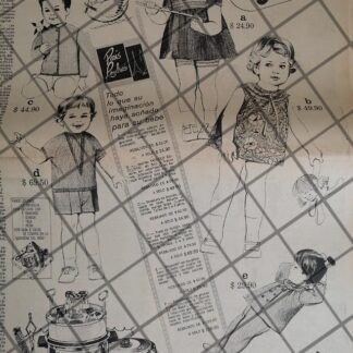 PUBLICIDAD RETRO. TIENDA PARIS LONDRES 1969 TAM. POSTER /7