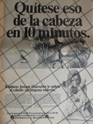 PUBLICIDAD RETRO TIENDA AURRERA Y SUPERAMA 69 TAM POSTER