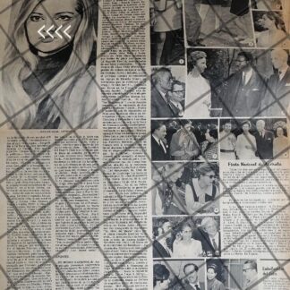 AFICHE RETRO ALTA SOCIEDAD POR. RAQUEL ARIAS GUTIERREZ 1969