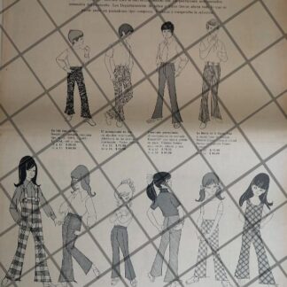 PUBLICIDAD RETRO EL PALACIO DE HIERRO 1969 /129 T. POSTER RV