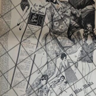 PUBLICIDAD RETRO. TIENDA PARIS LONDRES 1969 T. POSTER