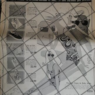 PUBLICIDAD RETRO. TIENDA SEARS 1969 T. POSTER RV