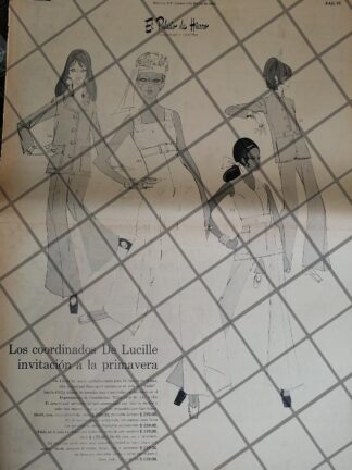 PUBLICIDAD ANTIGUA EL PALACIO DE HIERRO 1969 /127 POSTER