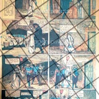 TIRA COMICA ANTIGUA. LAS CALLES DE MEXICO. 1934 ALFONSO TIRADO