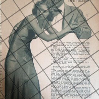 GRABADO ANTIGUO DE RICO TOMASO 1934