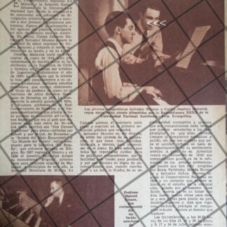 AFICHE RETRO CARLOS JIMENEZ MABARAK Y SALVADOR MORENO