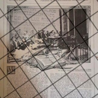 AFICHE ANTIGUO 1917 NACE NUEVA CONSTITUCION MEXICANA