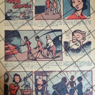 TIRA COMICA ANTIGUA. PEDRO COAHUILA. 1944 POR EL GALLO /4