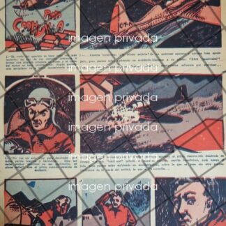 TIRA COMICA ANTIGUA. PEDRO COAHUILA. 1945 POR EL GALLO /5