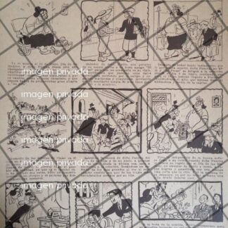 TIRA COMICA ANTIGUA PINITO PINOLE POR: GERMAN BUTZE 1945 3