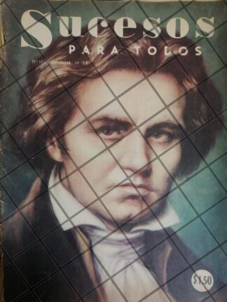 PORTADA ANTIGUA. BEETHOVEN. POR LUISA HELGUERA 1958