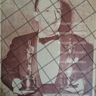 AFICHE ANTIGUO WALT DISNEY GANA 2 OSCARES 1941