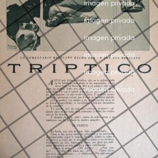 GRABADO ANTIGUO DE FERNANDO BOLAÑOS CACHO 1922 /FABILA