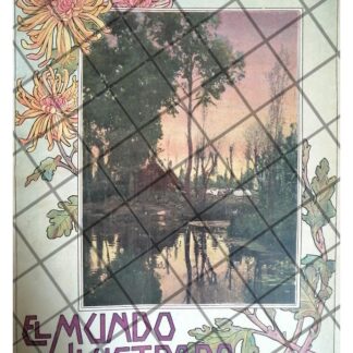 PORTADA ANTIGUA 1911 RIO XOCHIMILCO