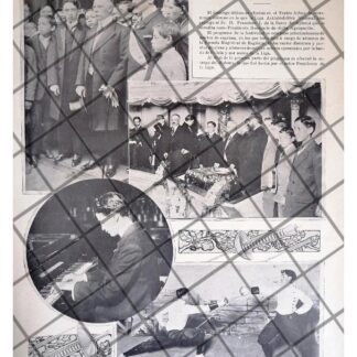 AFICHE ANTIGUO LEON DE LA BARRA LIGA ANTI ALCOHOLICA 1911