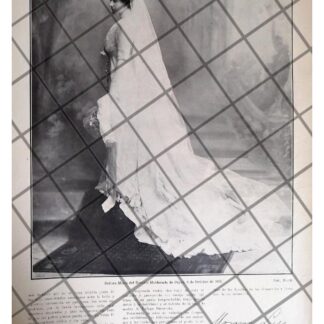 AFICHE ANTIGUO BODA MA DEL ROSARIO MALDONADO DE PAYRO