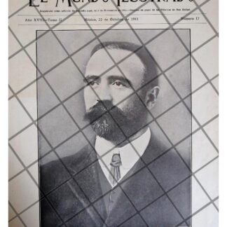 PORTADA ANTIGUA 1911 FRANCISCO I MADERO ELECTO PRESIDENTE