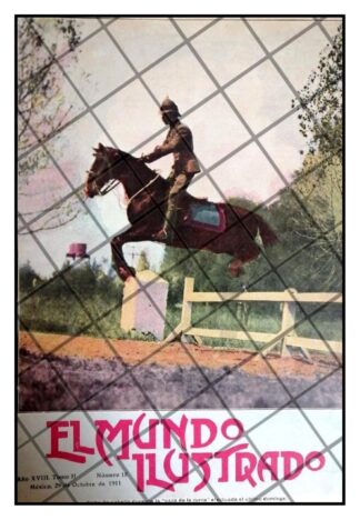 PORTADA ANTIGUA 1911 SALTO DE CABALLO / CLUB HIPICO