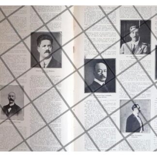 AFICHE ANTIGUO GABINETE DE FRANCISO Y MADERO 1911