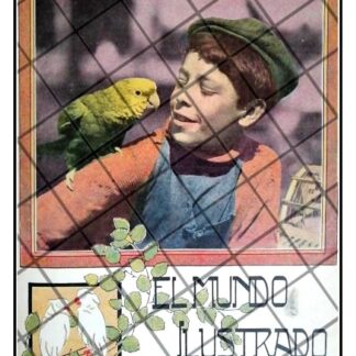PORTADA ANTIGUA 1911 NIÑO Y PERICO