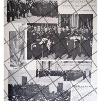 AFICHE ANTIGUO, LEON DE LA BARRA DEJA PRESIDENCIA 1911 LPR