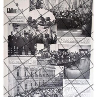 AFICHE ANTIGUO FRANCISCO I. MADERO EN CHIHUAHUA 1911 LPR