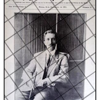 PORTADA ANTIGUA JOSE Ma. PINO SUAREZ ELECTO 1911 LPR