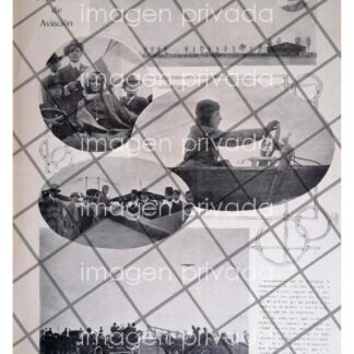 AFICHE RETRO PILOTO. HARRIET QUIMBY EN MEXICO 1911 *R